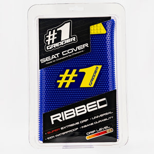 RIBBED Seat Cover - Blue/Yellow