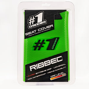 RIBBED Seat Cover - Green/Black