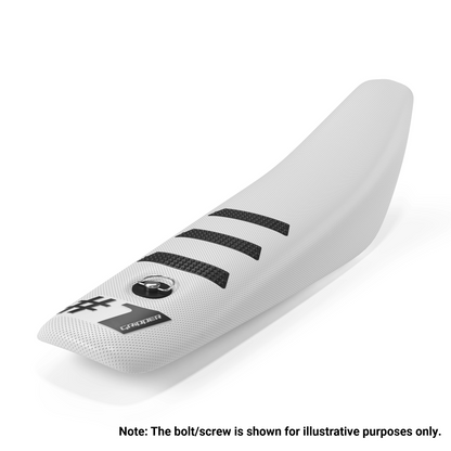 LIGHT RIB MINI Seat Cover - White/Black